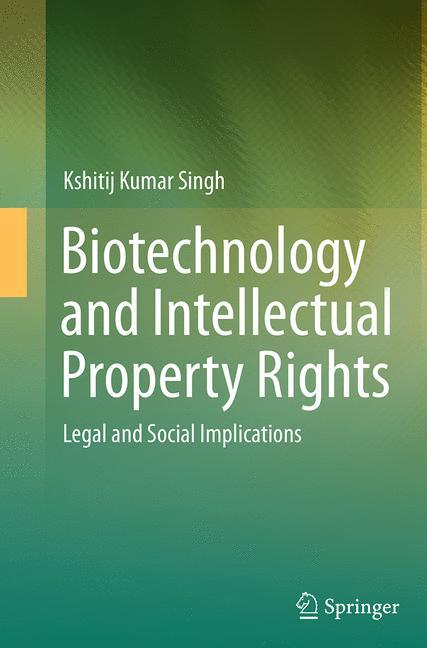Vorderes Coverbild Biotechnology and Intellectual Property Rights