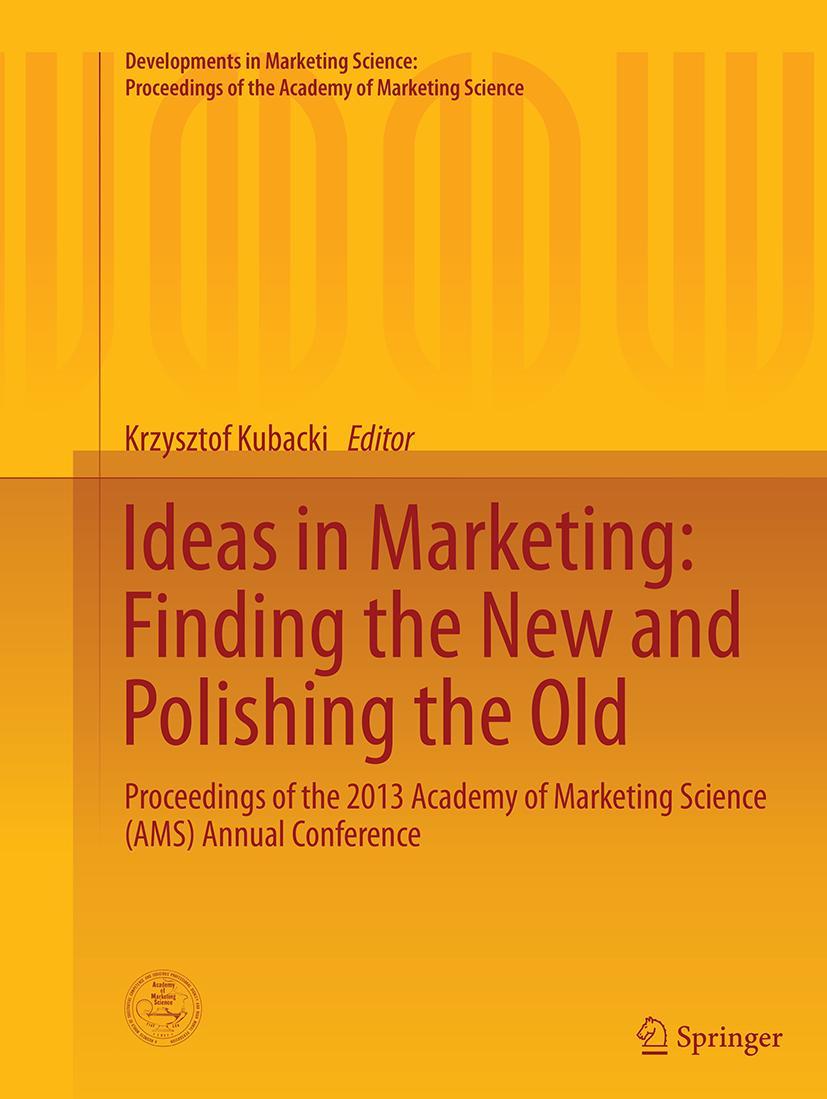 Vorderes Coverbild Ideas in Marketing: Finding the New and Polishing the Old