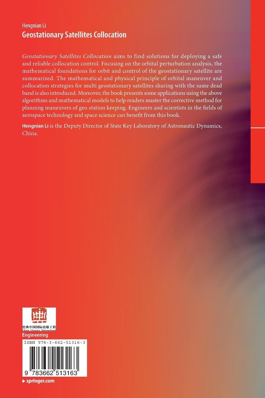 Rückseitencover Geostationary Satellites Collocation