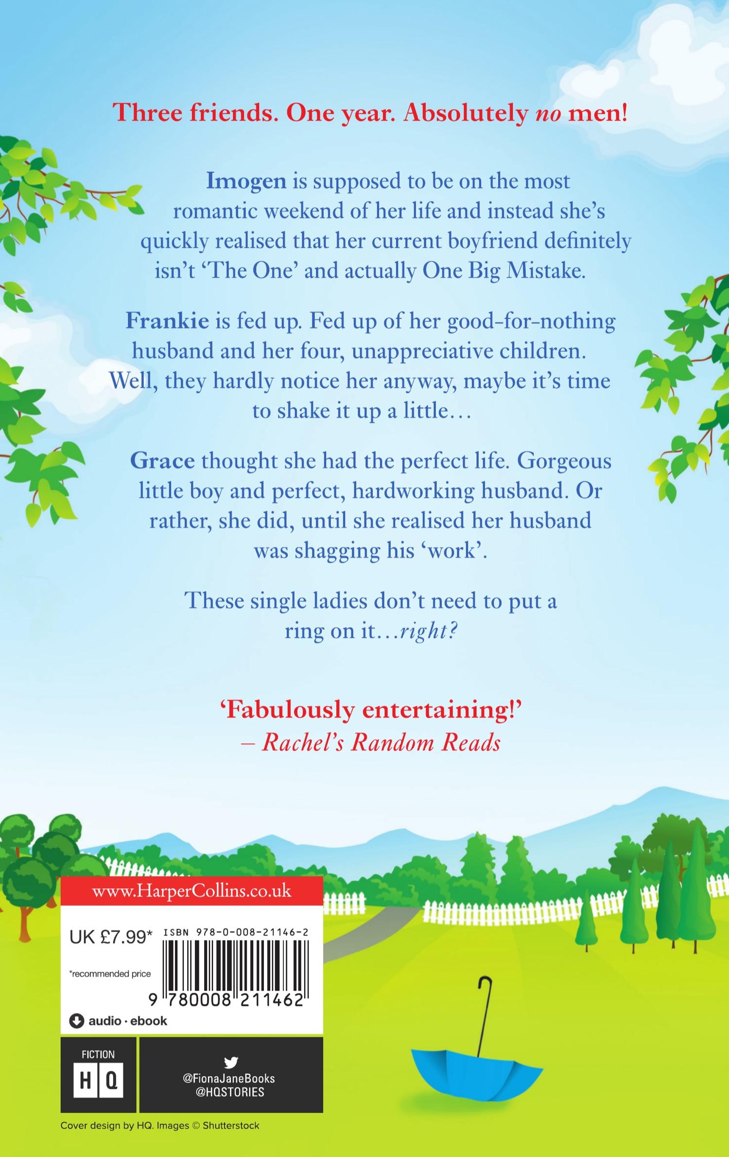 Rückseitencover A Year of Being Single