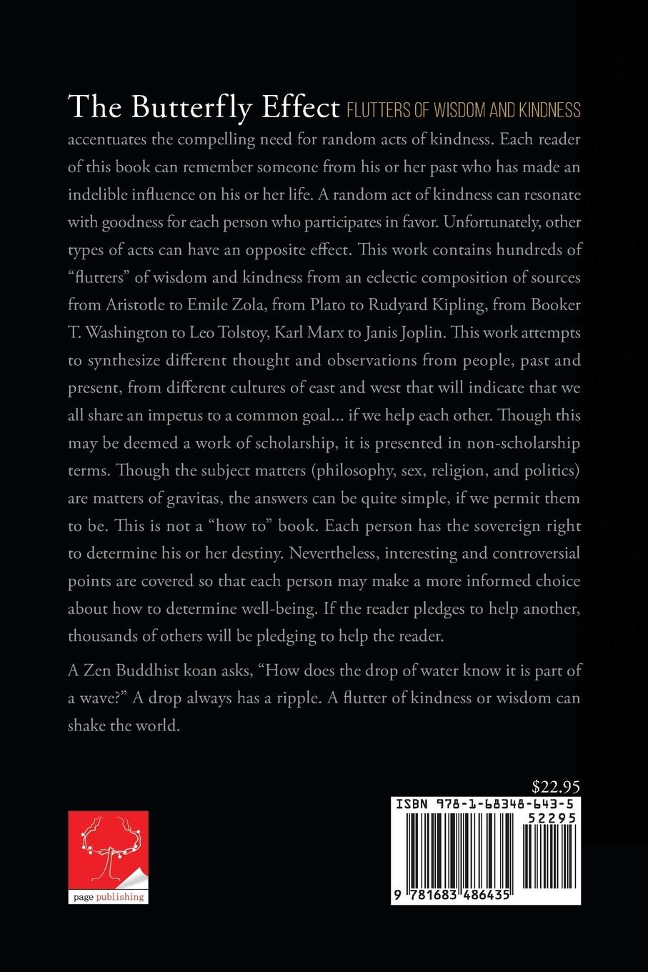 Rückseitencover The Butterfly Effect