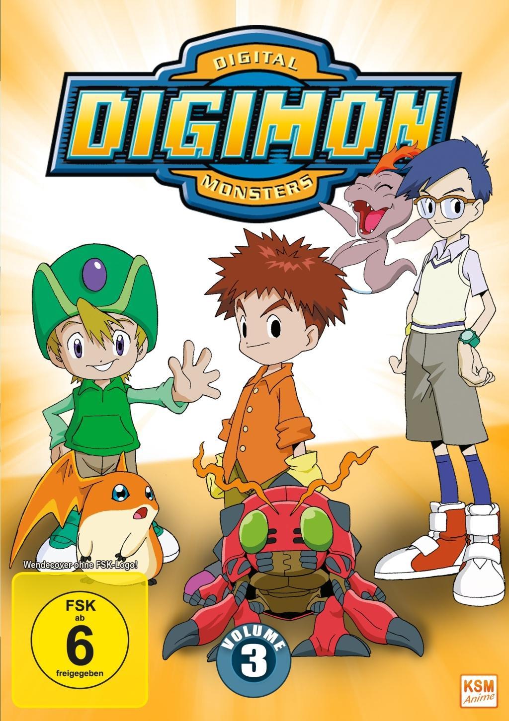 Vorderes Coverbild Digimon Adventure - Volume 3.1
