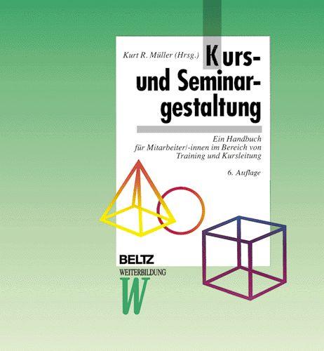 Vorderes Coverbild Kurs- und Seminargestaltung
