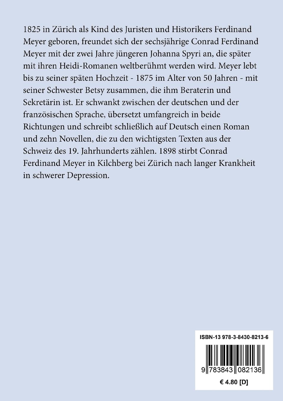 Rückseitencover Der Schuß von der Kanzel