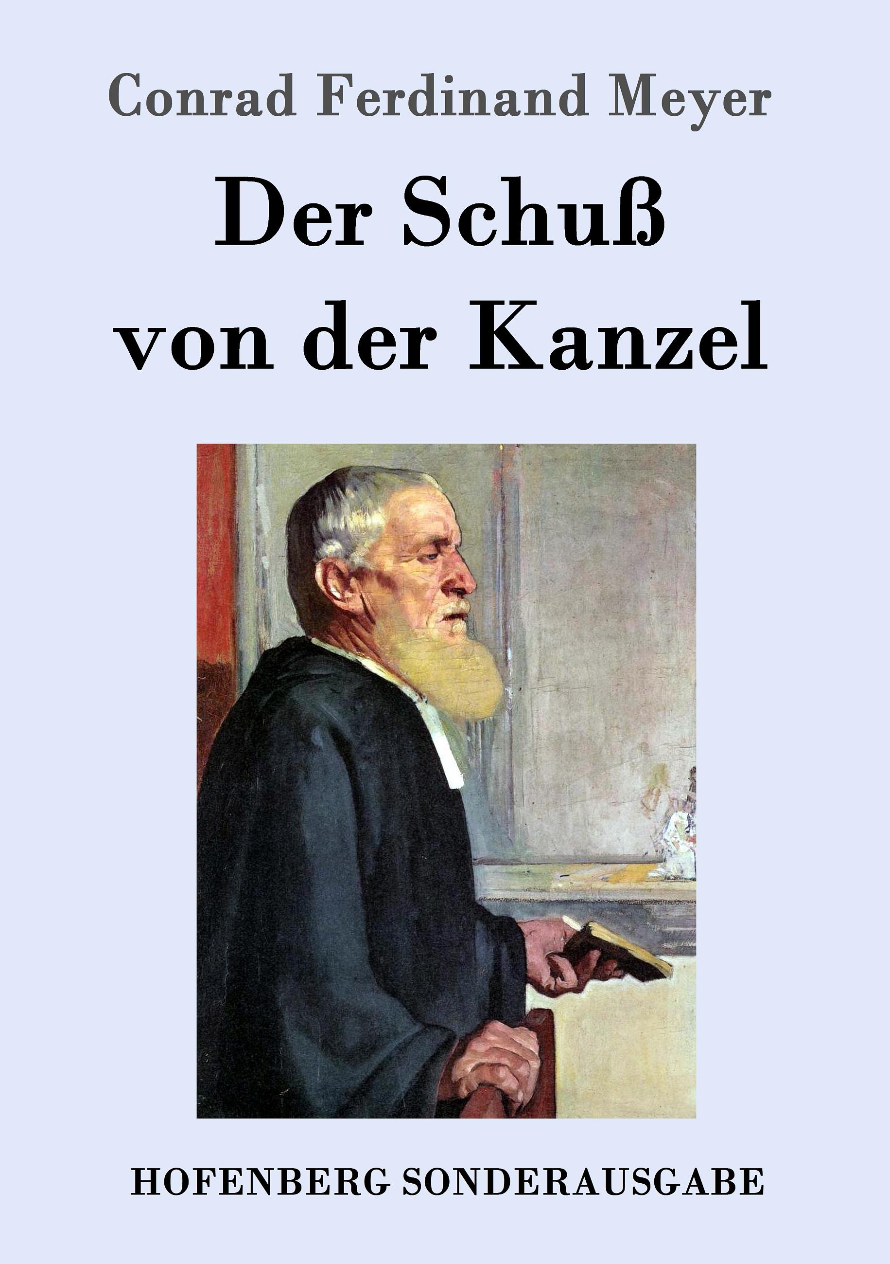 Vorderes Coverbild Der Schuß von der Kanzel