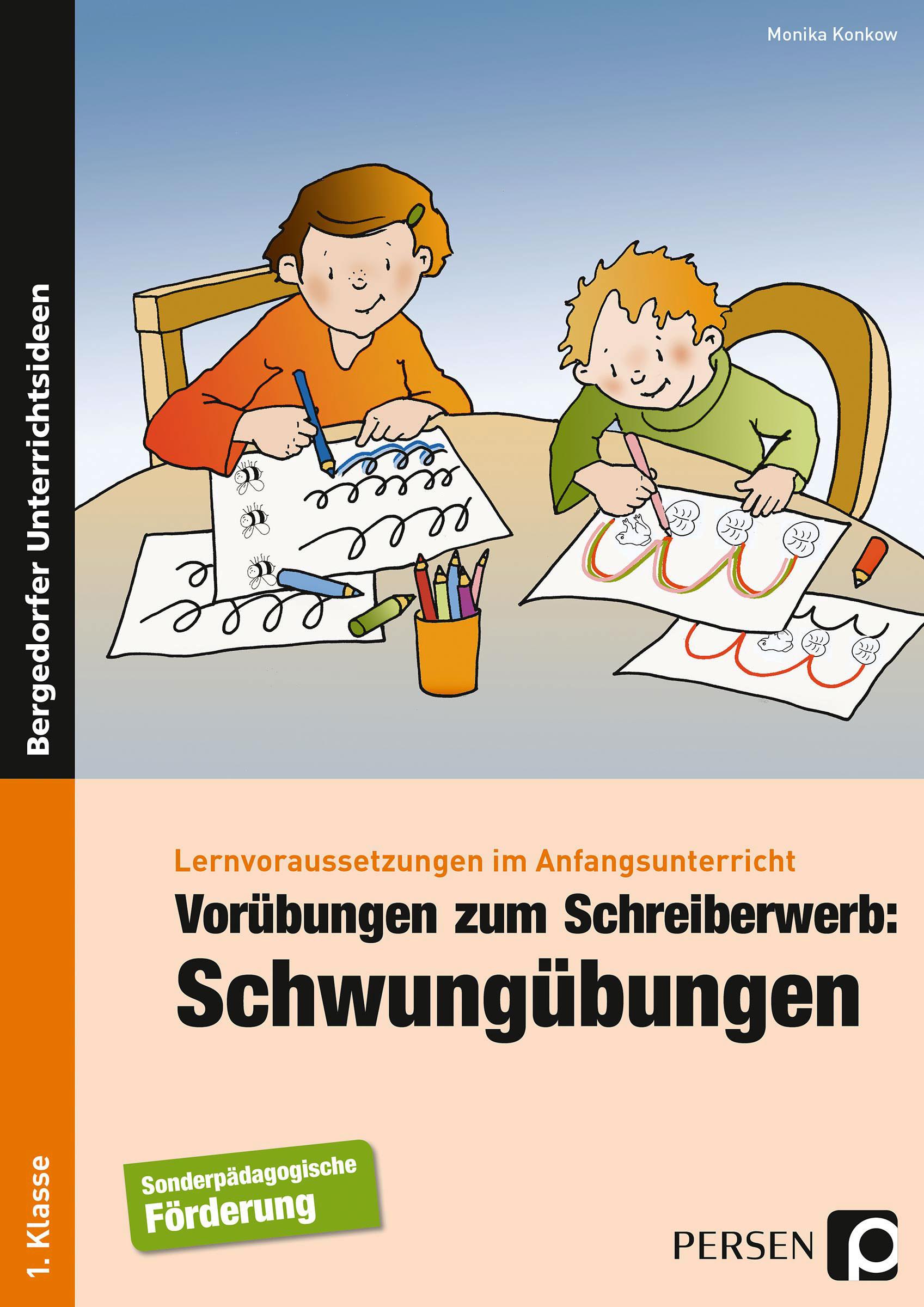 Vorderes Coverbild Vorübungen zum Schreiberwerb: Schwungübungen
