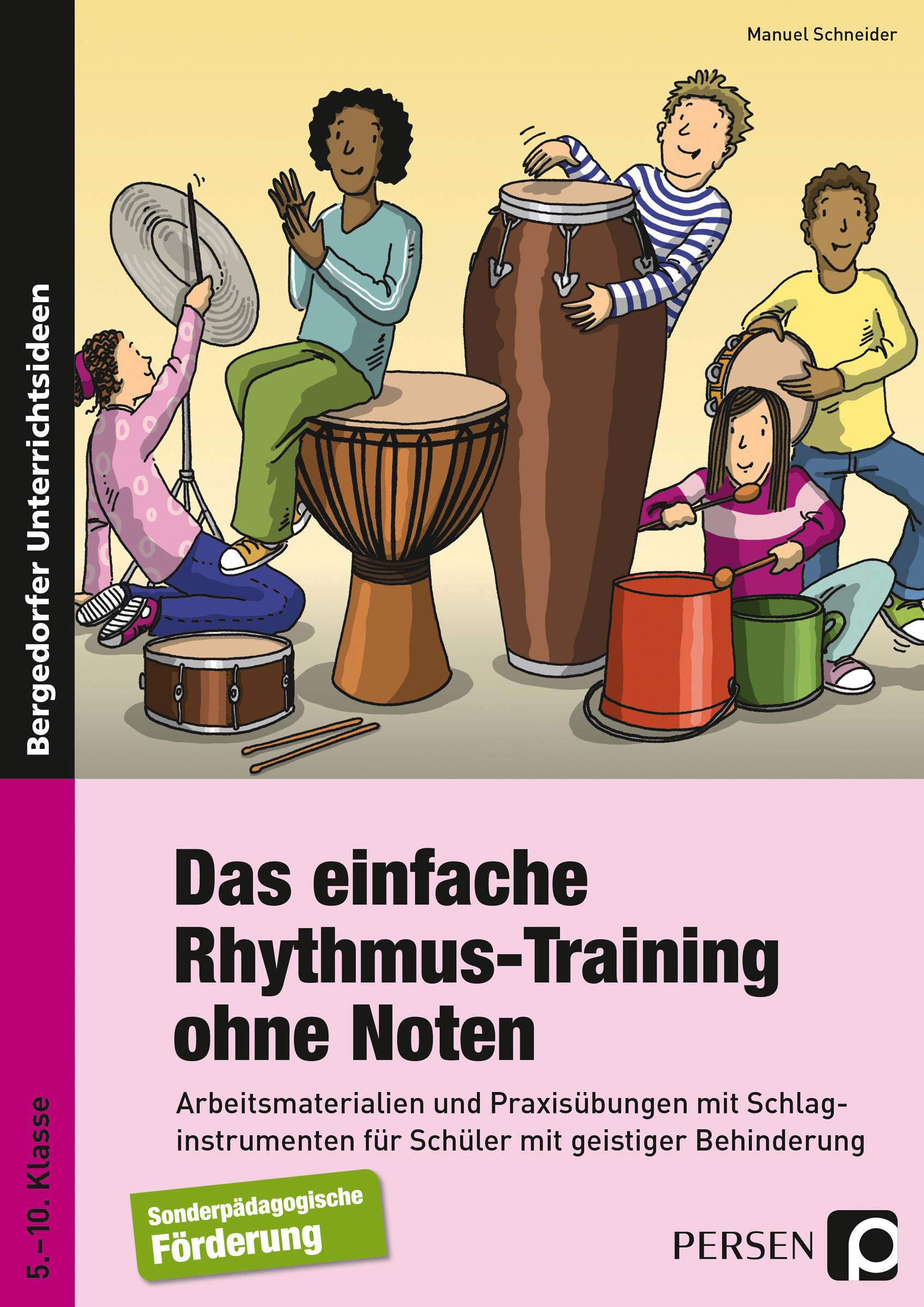 Vorderes Coverbild Das einfache Rhythmus-Training ohne Noten