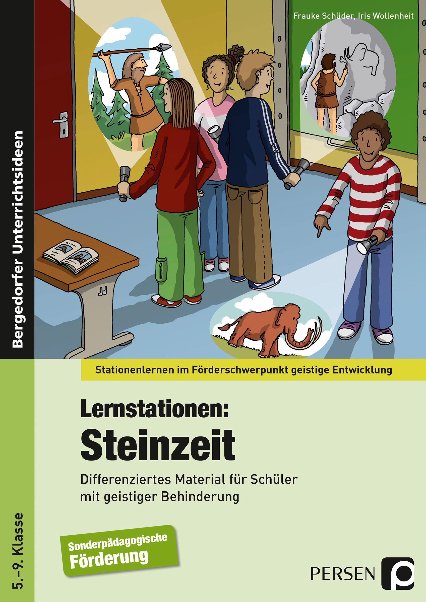 Vorderes Coverbild Lernstationen: Steinzeit