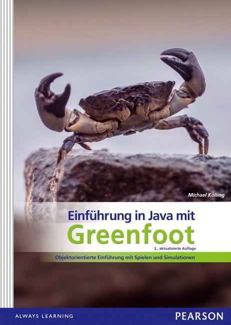 Vorderes Coverbild Einführung in Java mit Greenfoot
