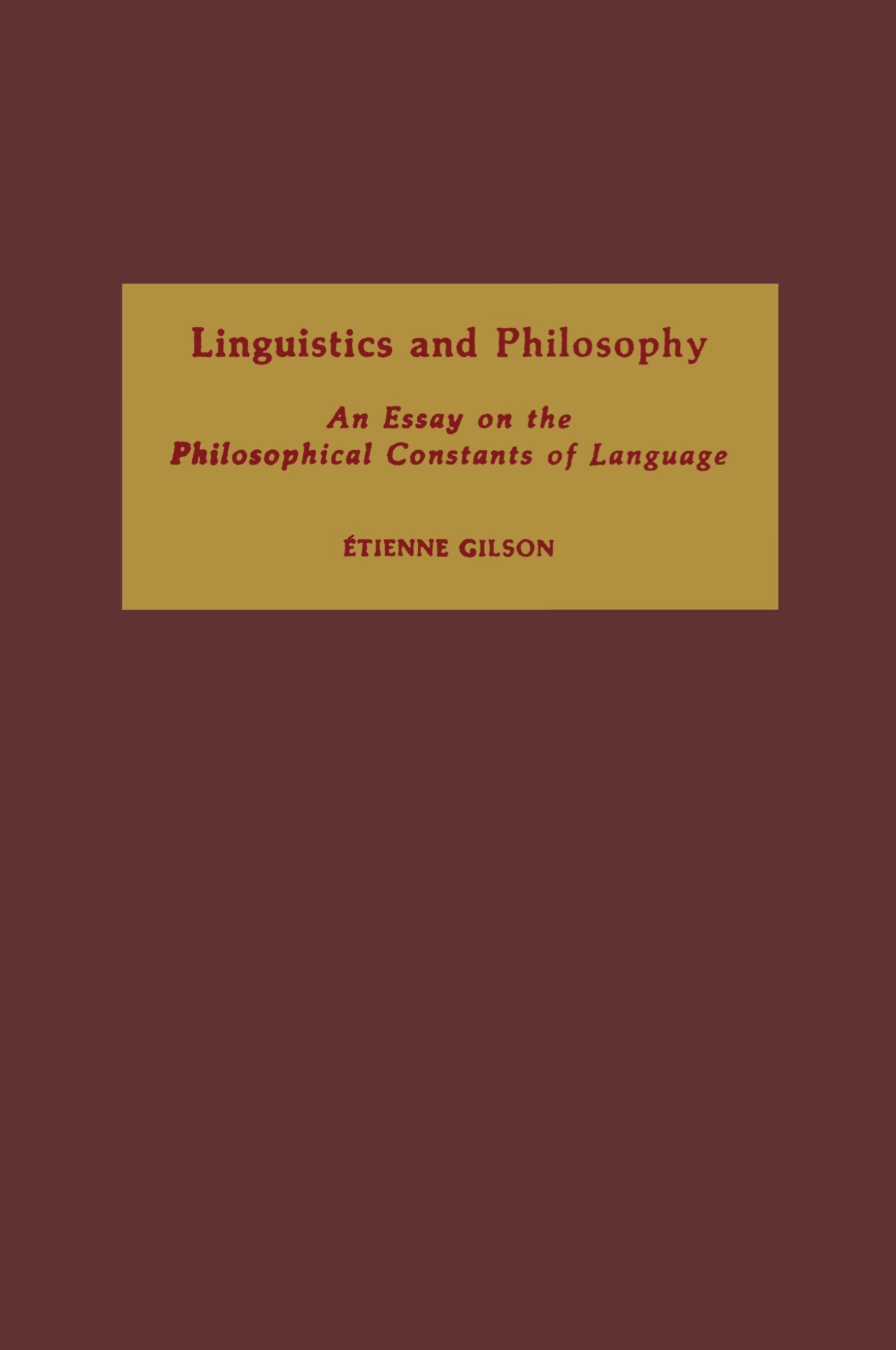 Vorderes Coverbild Linguistics and Philosophy