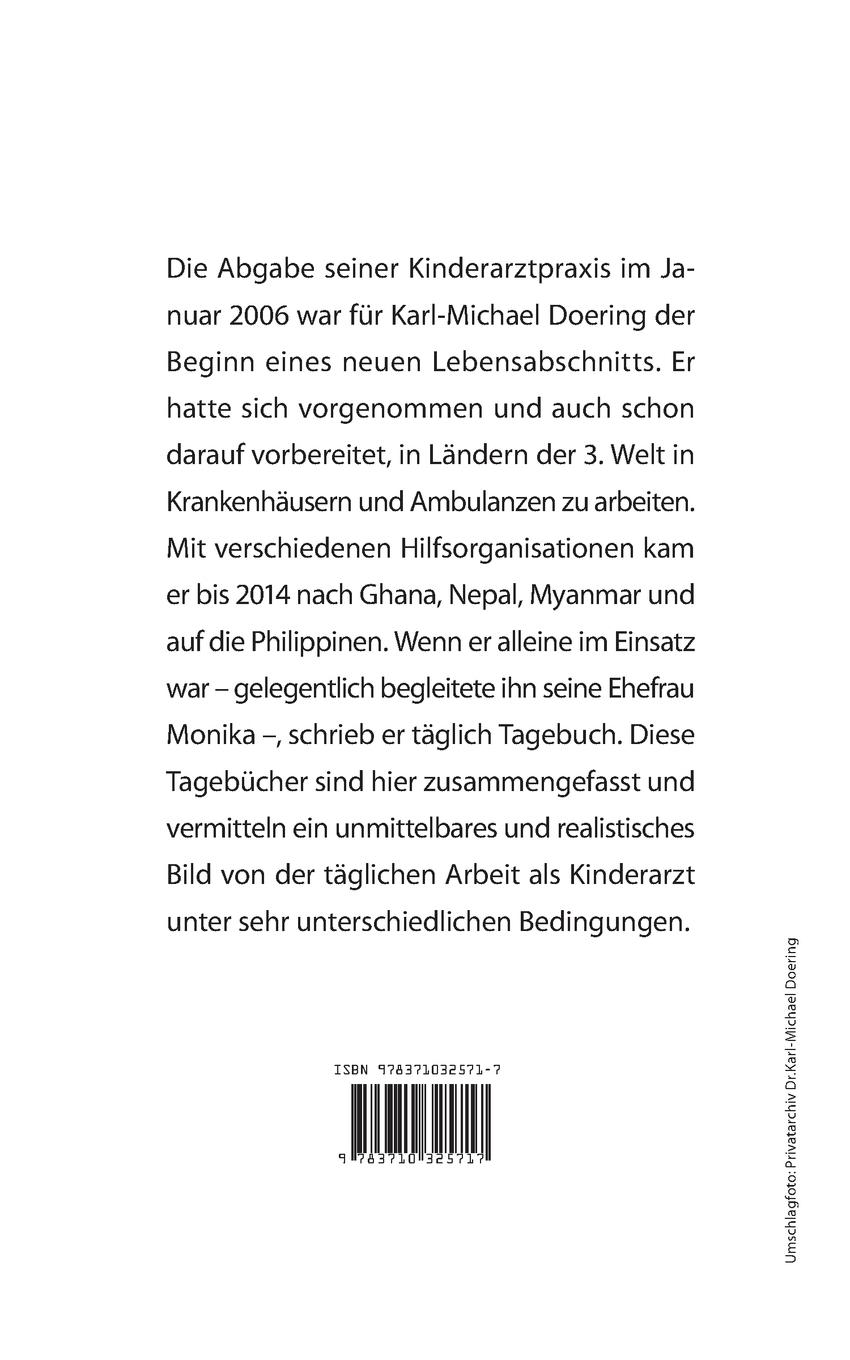 Rückseitencover Als Kinderarzt im Einsatz