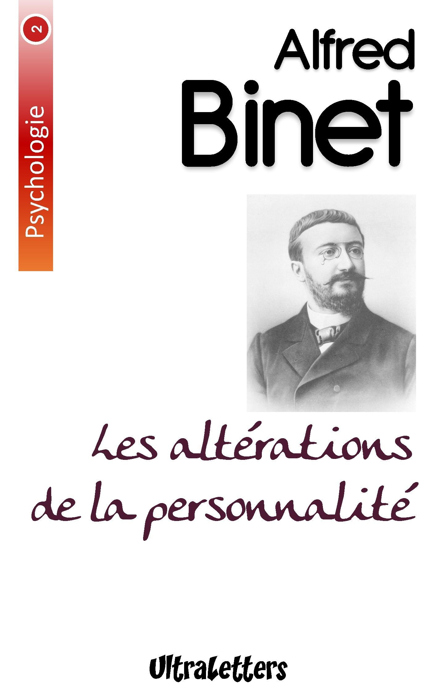 Vorderes Coverbild Les altérations de la personnalité