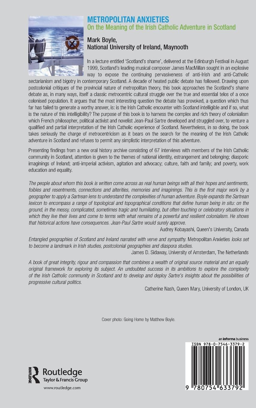 Rückseitencover Metropolitan Anxieties
