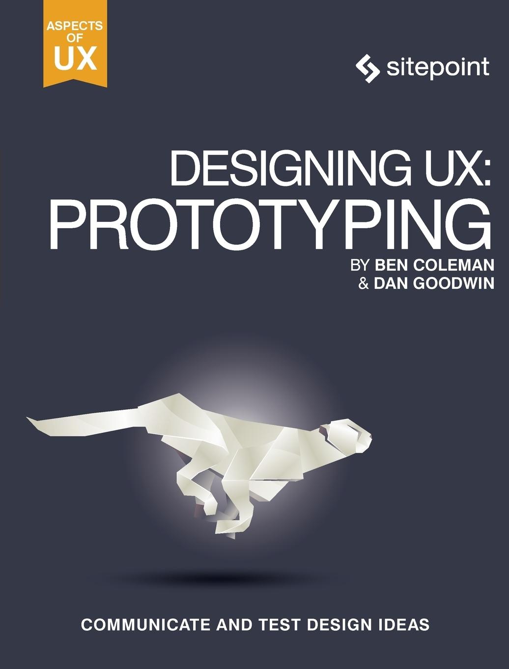 Vorderes Coverbild Designing Ux: Prototyping