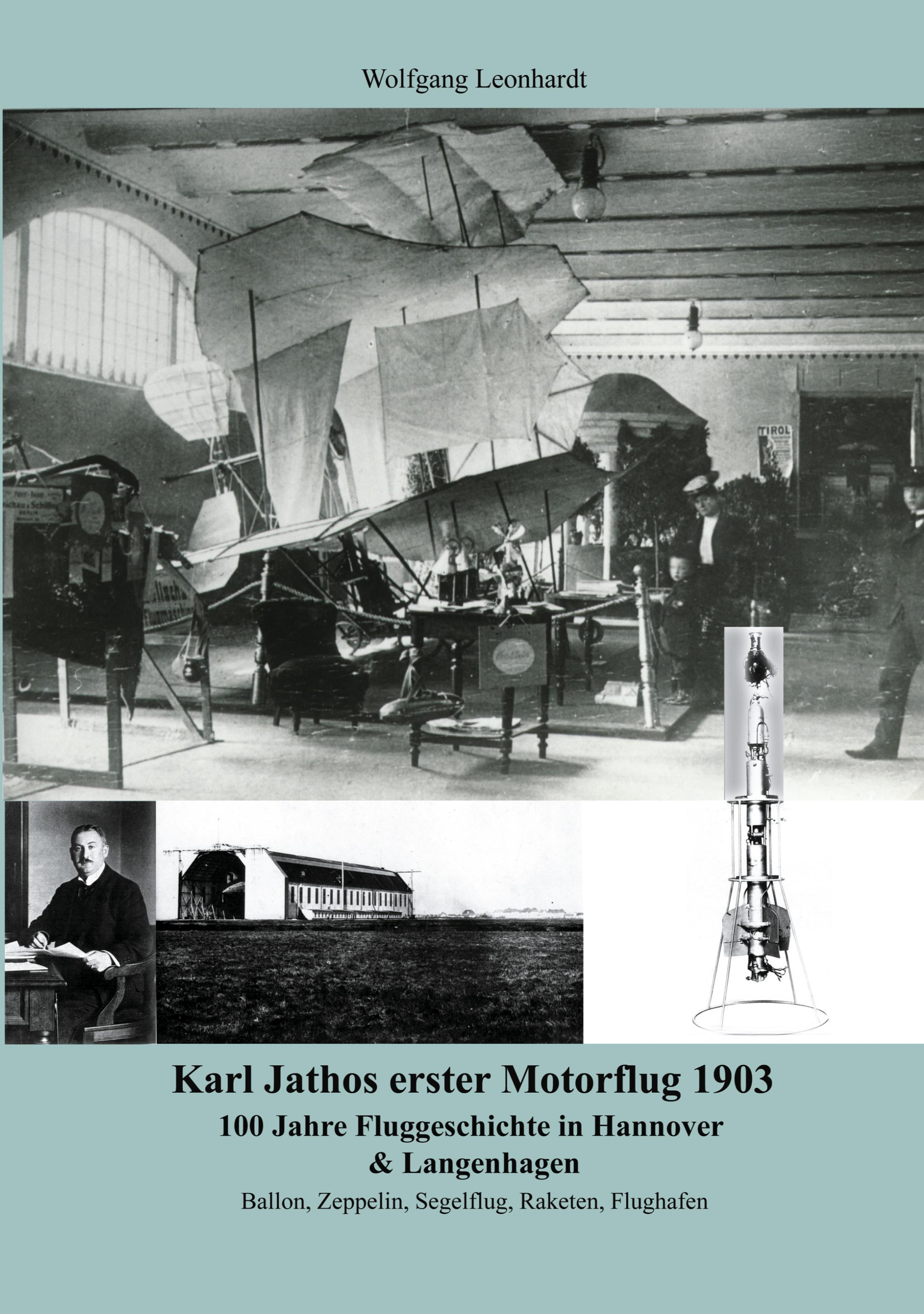 Vorderes Coverbild Karl Jathos erster Motorflug 1903