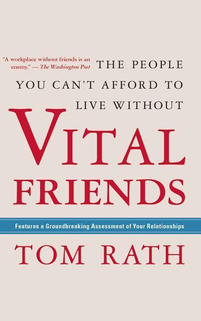 Vorderes Coverbild Vital Friends: The People You Can T Afford to Live Without