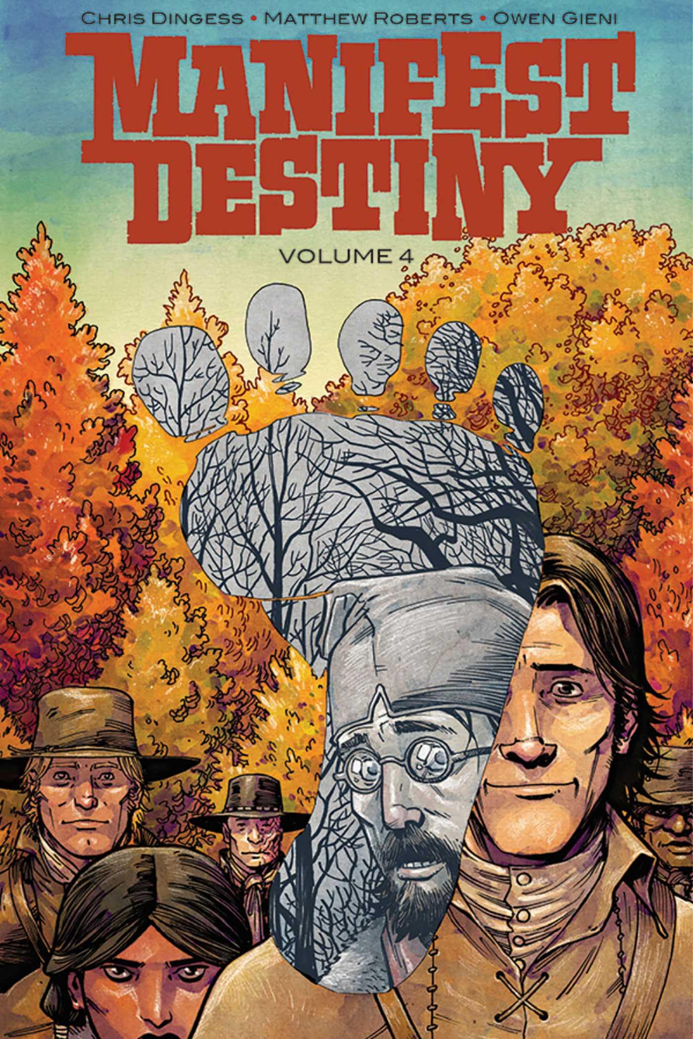Vorderes Coverbild Manifest Destiny, Volume 4