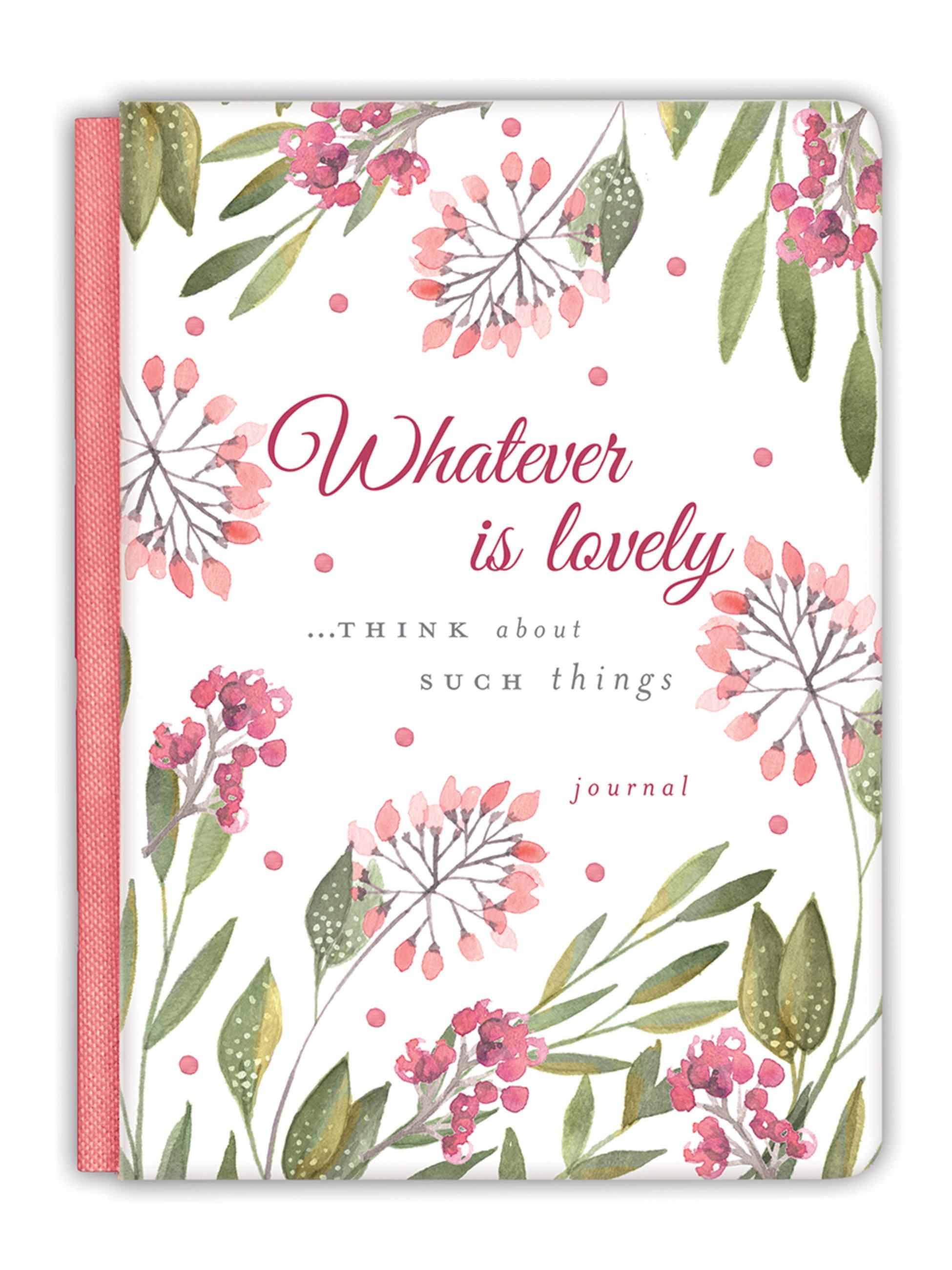 Vorderes Coverbild Whatever Is Lovely Gratitude Journal