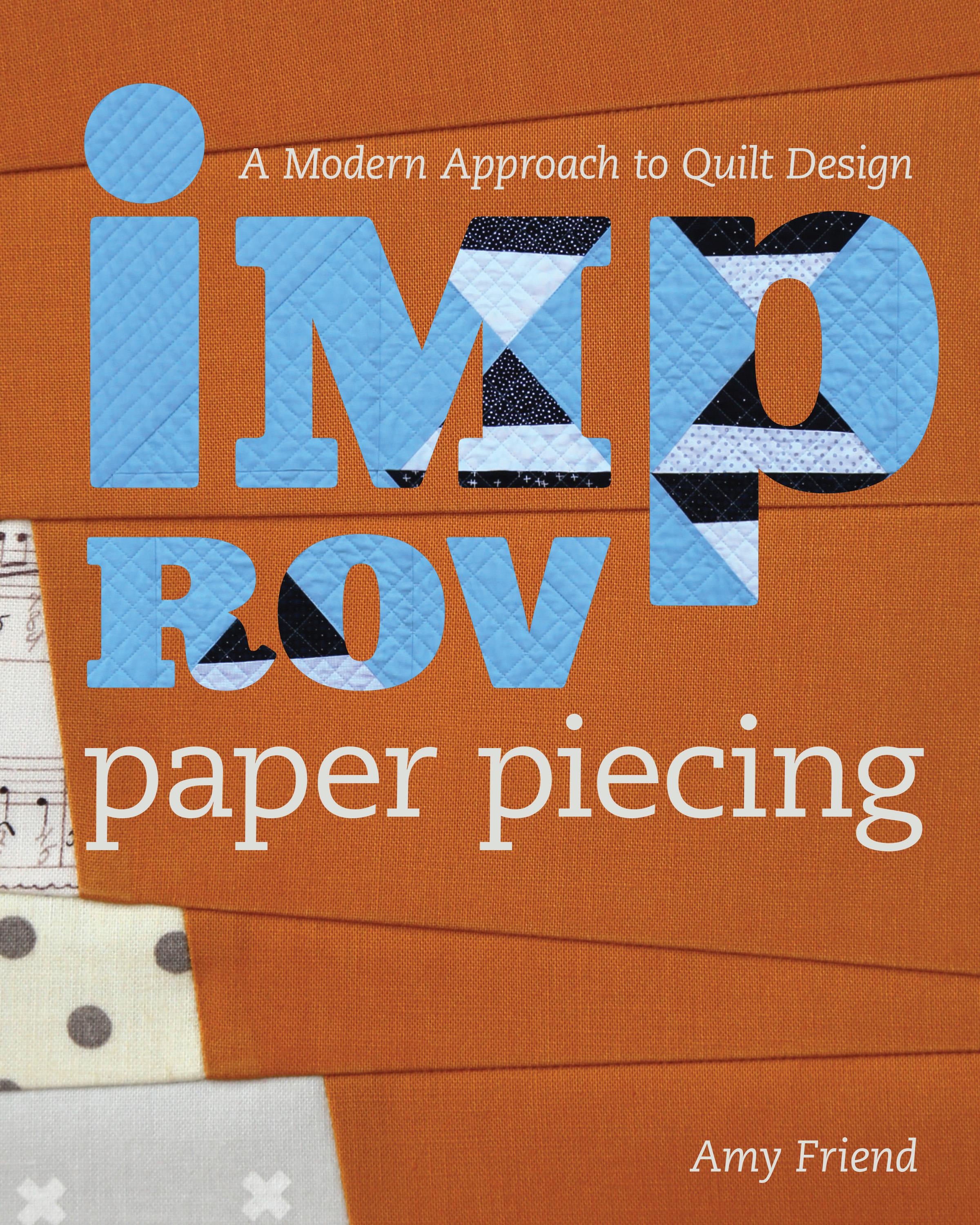 Vorderes Coverbild Improv Paper Piecing
