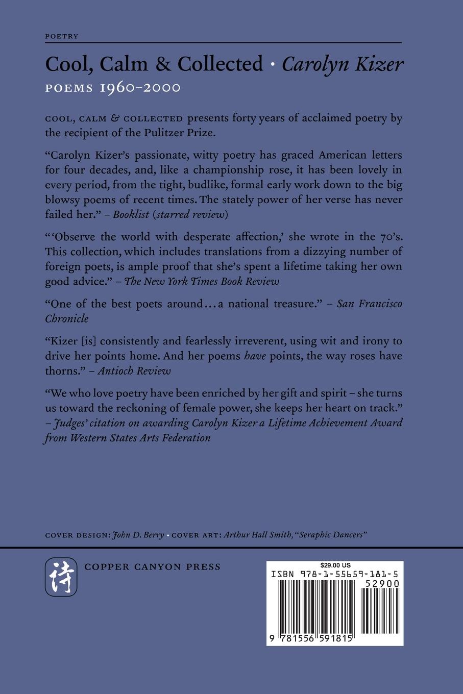 Rückseitencover Cool, Calm, & Collected