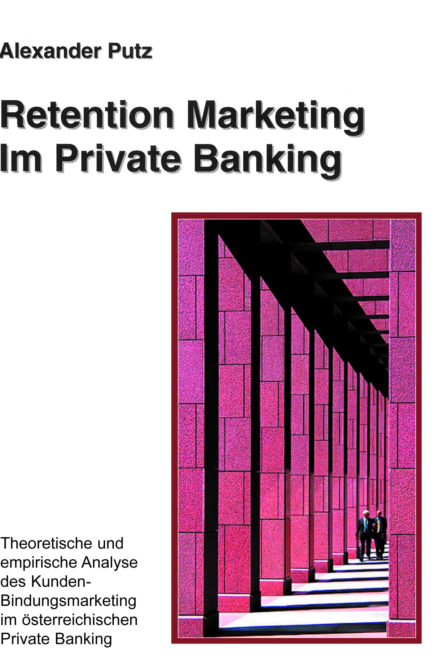 Vorderes Coverbild Retention Marketing im Private Banking