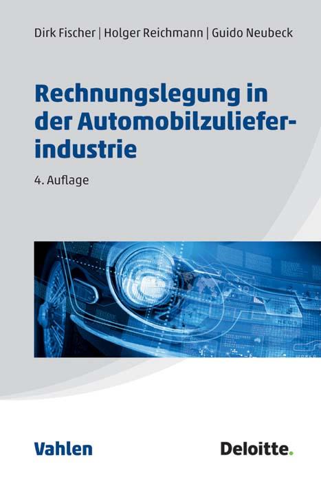 Vorderes Coverbild Rechnungslegung in der Automobilzulieferindustrie