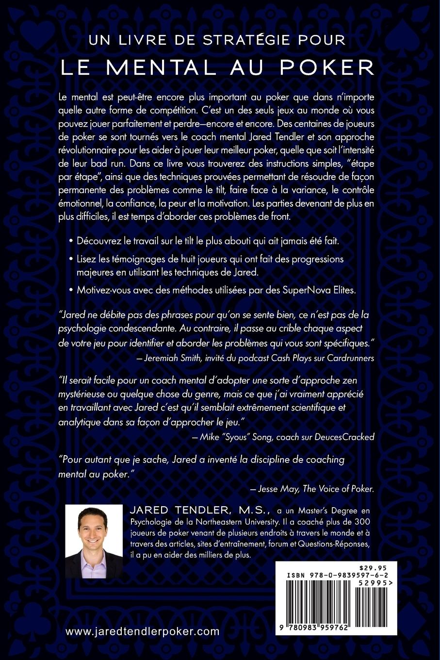 Rückseitencover Le Mental Au Poker
