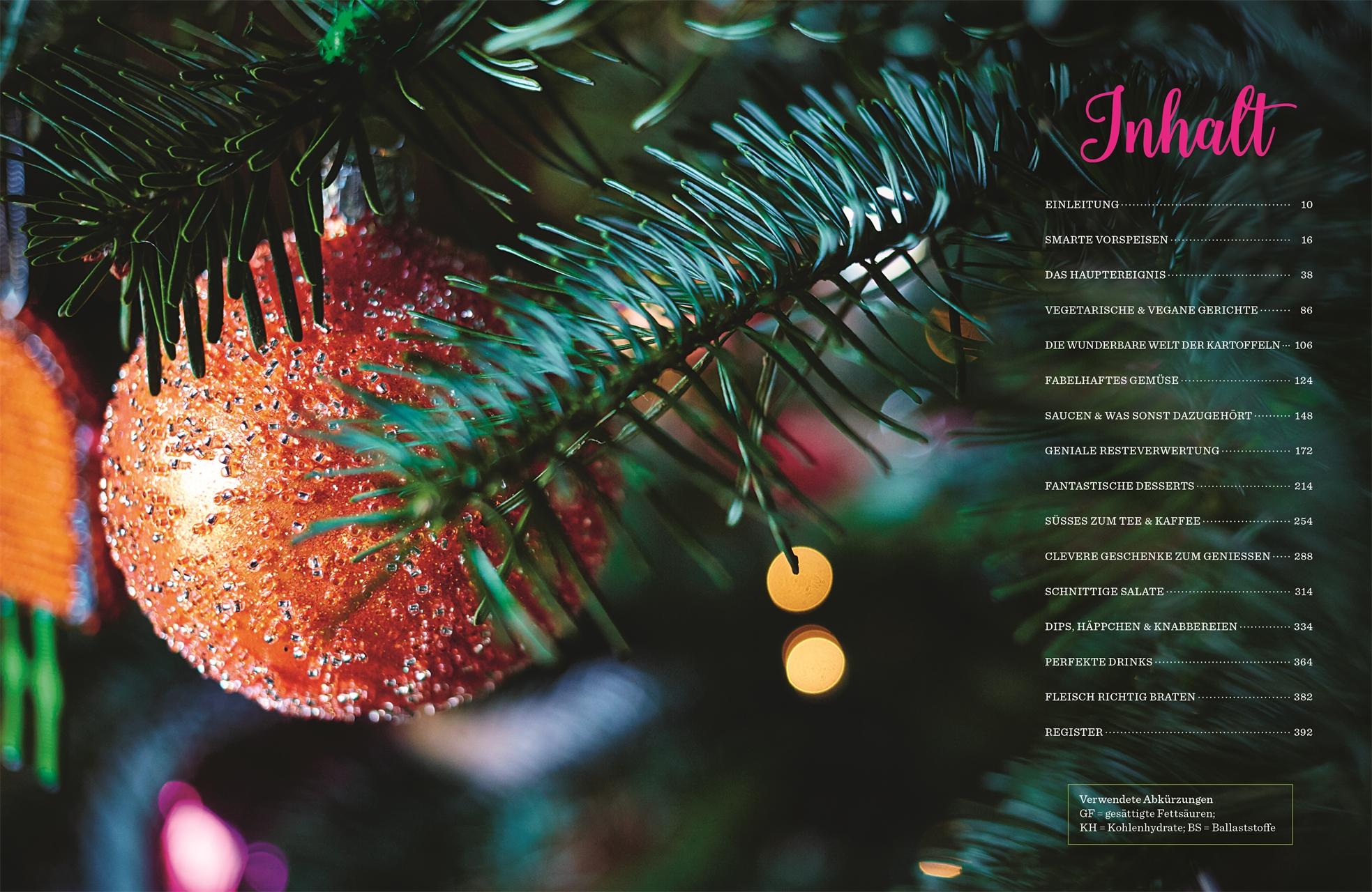 Beispielinhalt (Bild) Weihnachtskochbuch