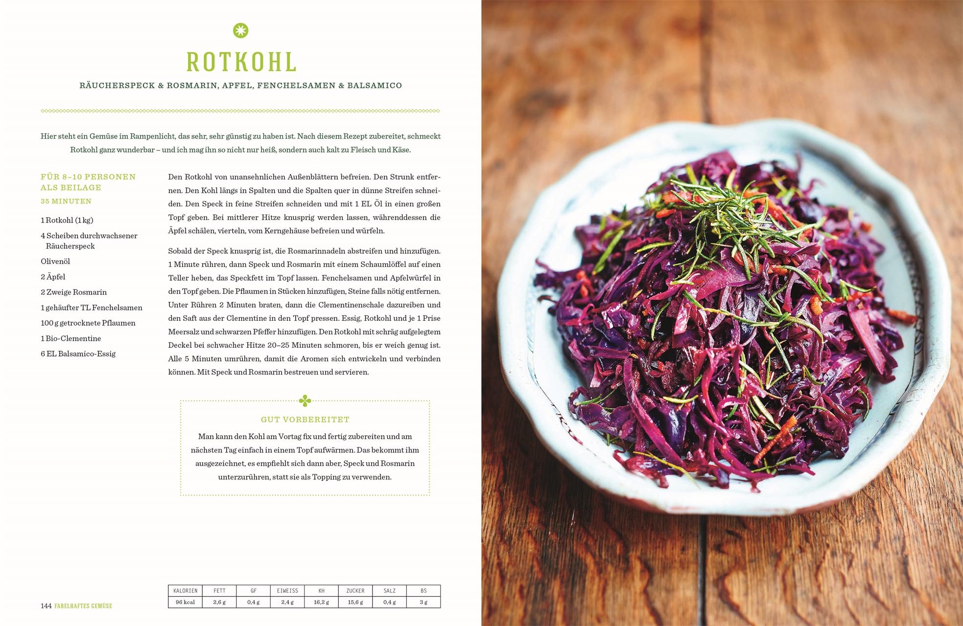 Beispielinhalt (Bild) Weihnachtskochbuch