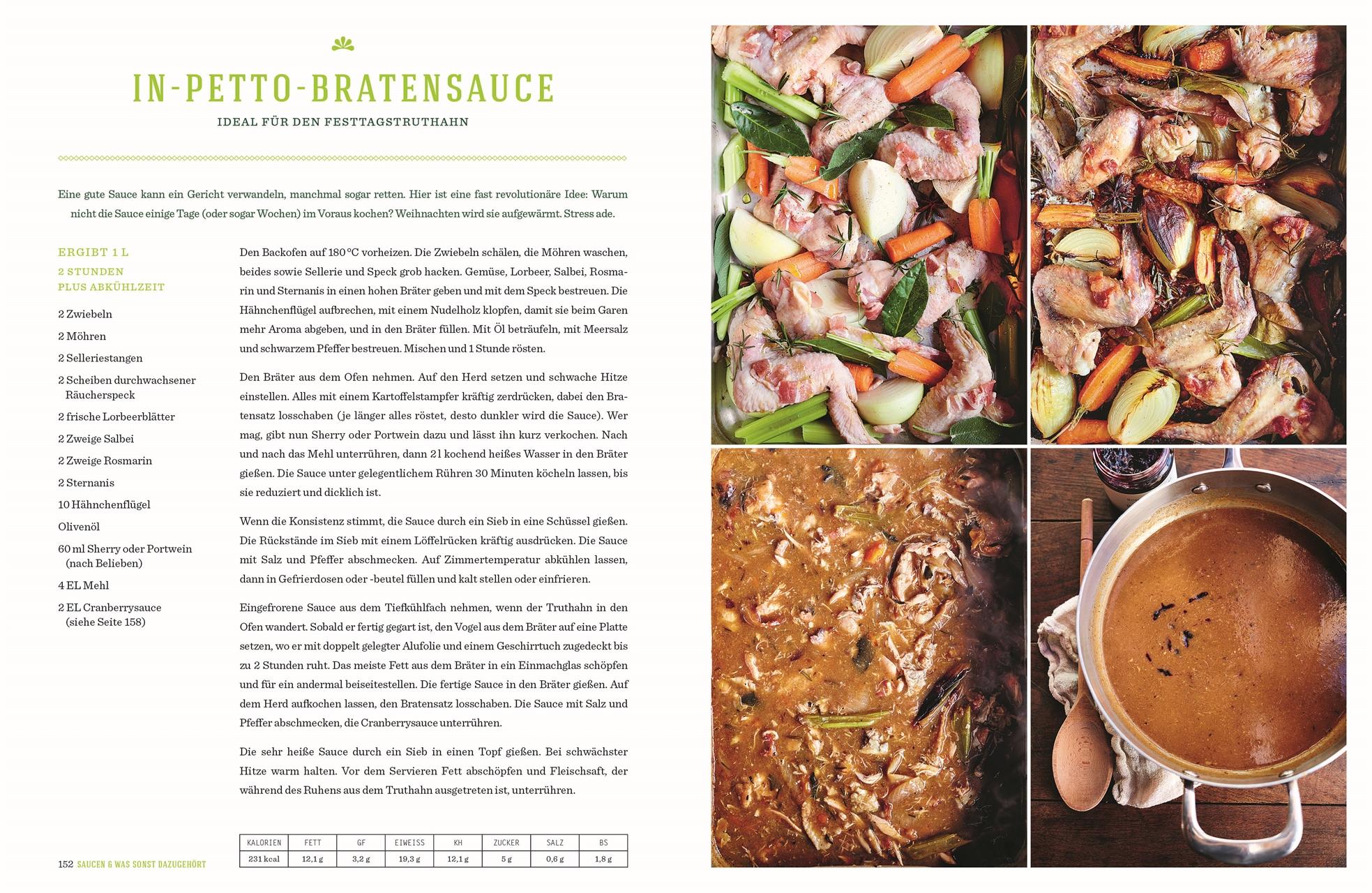 Beispielinhalt (Bild) Weihnachtskochbuch