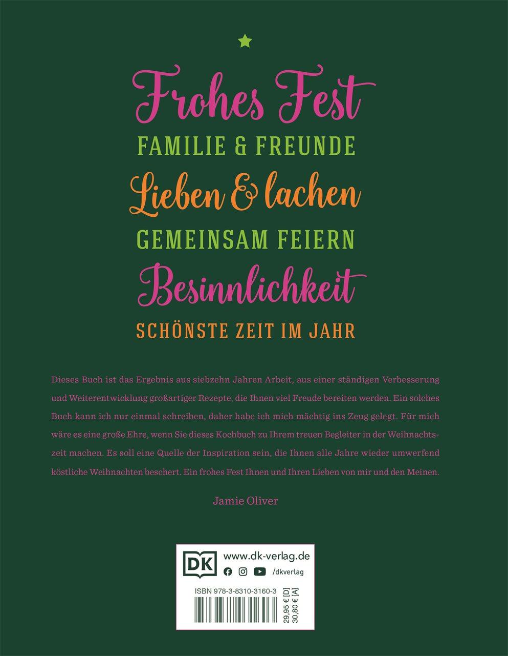 Rückseitencover Weihnachtskochbuch