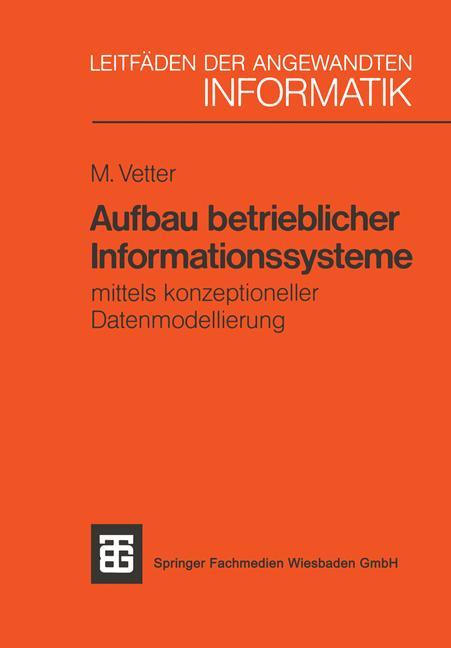 Vorderes Coverbild Aufbau betrieblicher Informationssysteme