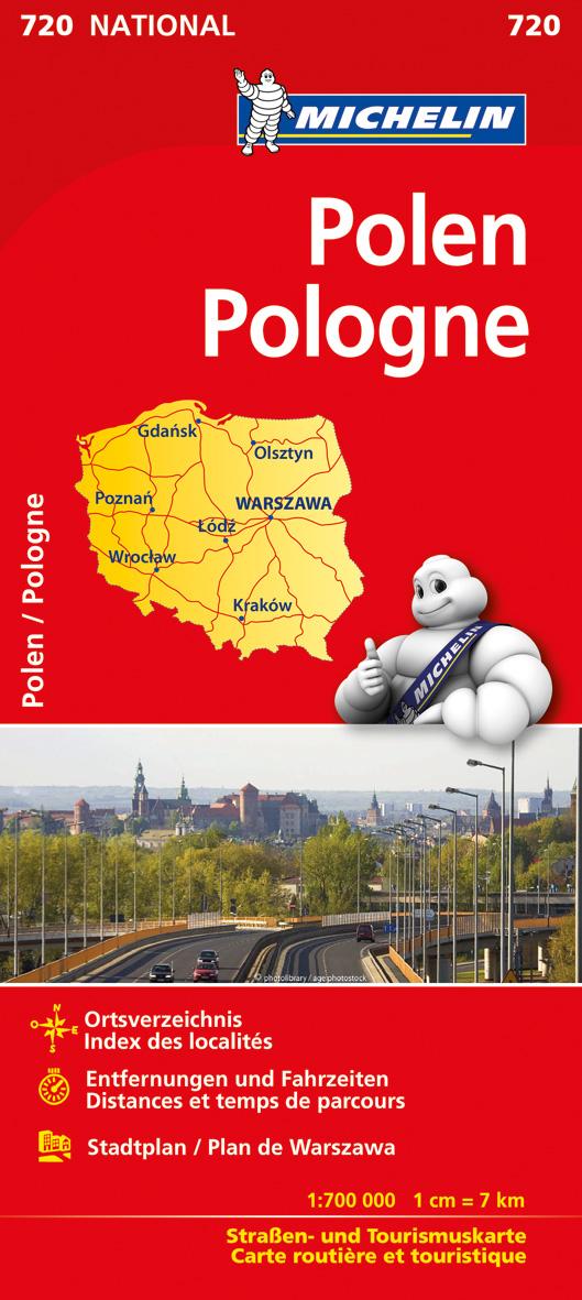 Vorderes Coverbild Michelin Polen