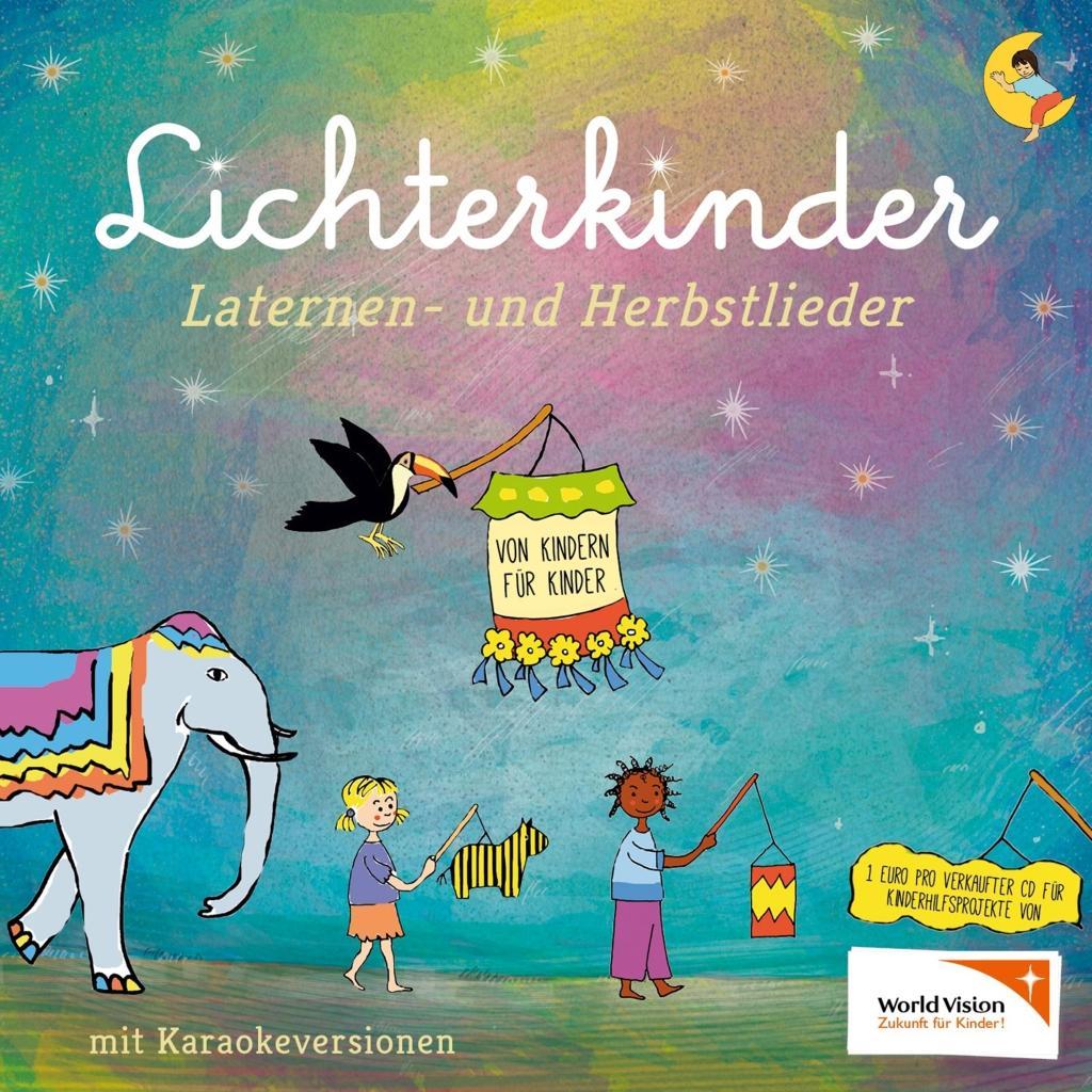 Vorderes Coverbild Laternen- und Herbstlieder
