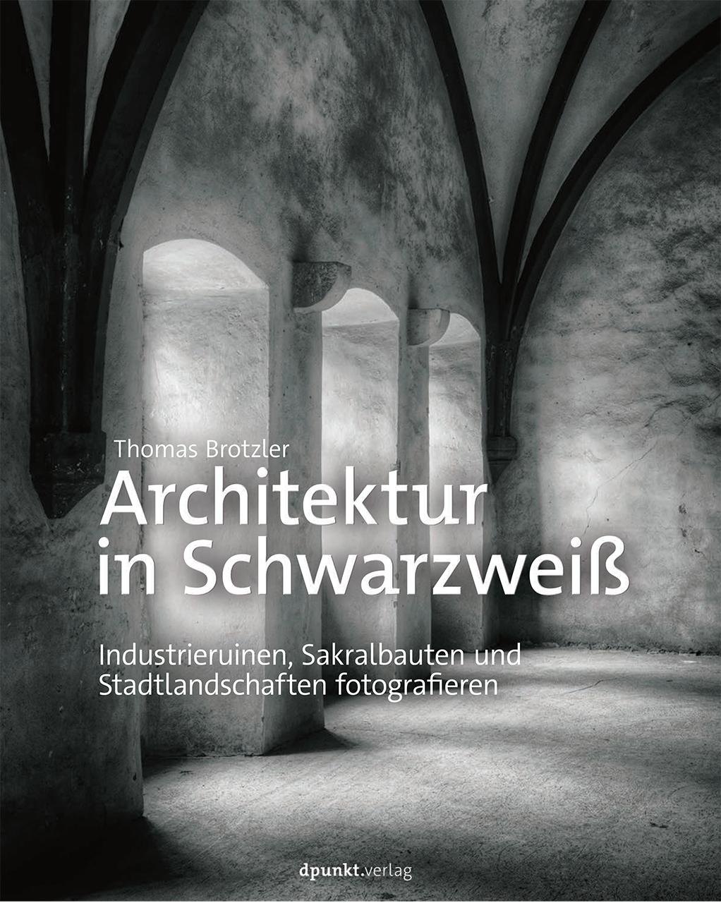 Vorderes Coverbild Architektur in Schwarzweiß