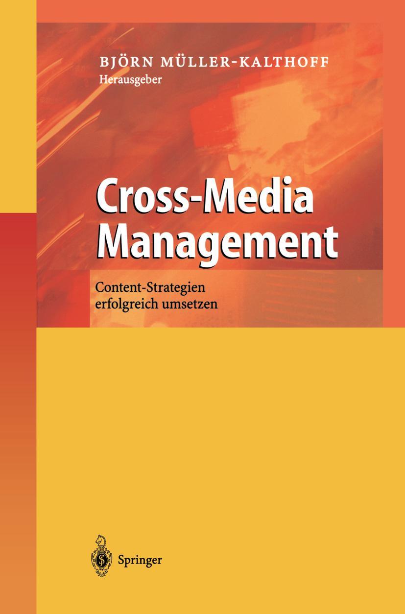 Vorderes Coverbild Cross-Media Management