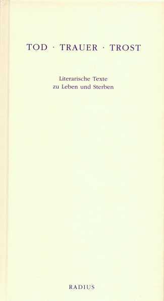 Vorderes Coverbild Tod - Trauer - Trost