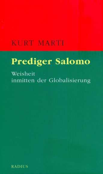 Vorderes Coverbild Prediger Salomo