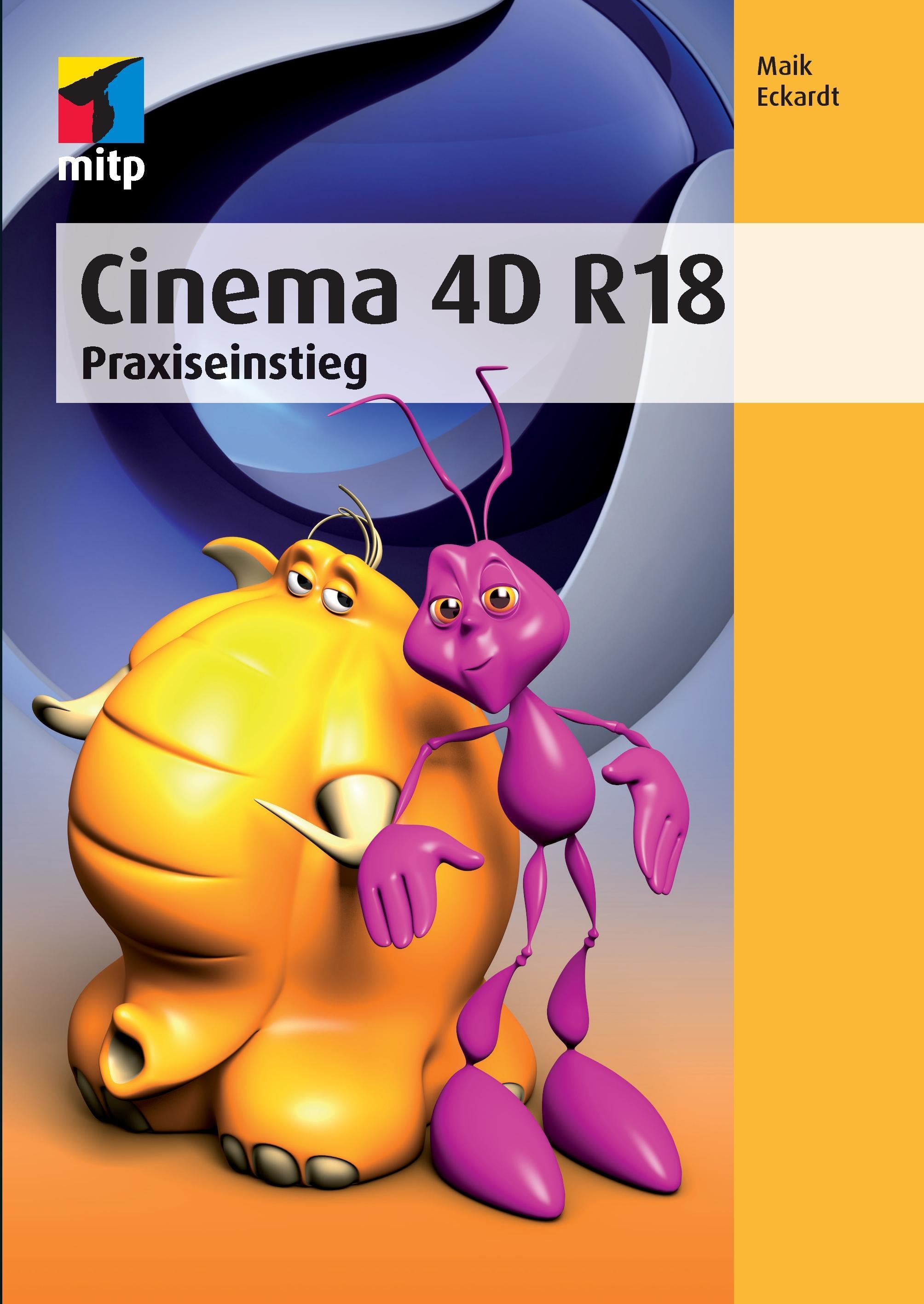 Vorderes Coverbild Cinema 4D R18