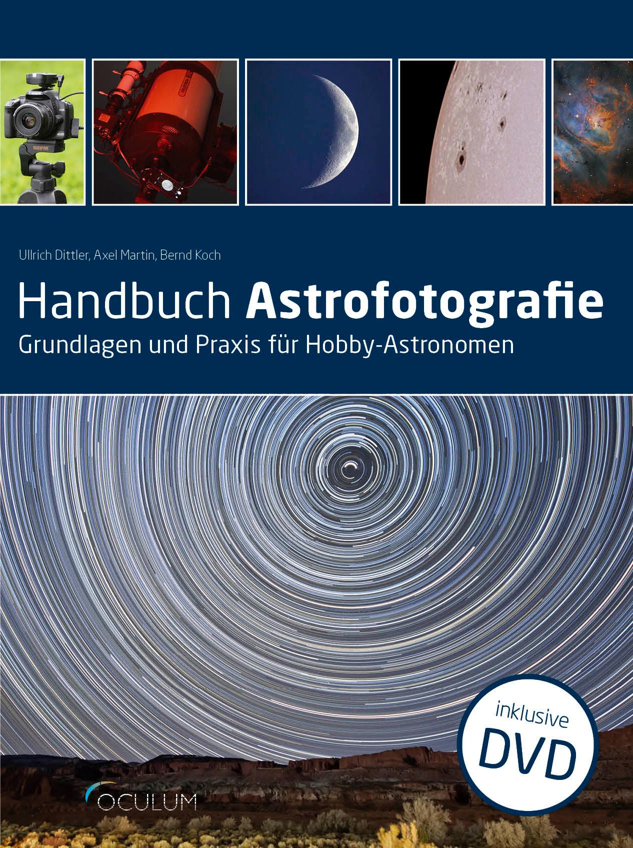 Vorderes Coverbild Handbuch Astrofotografie