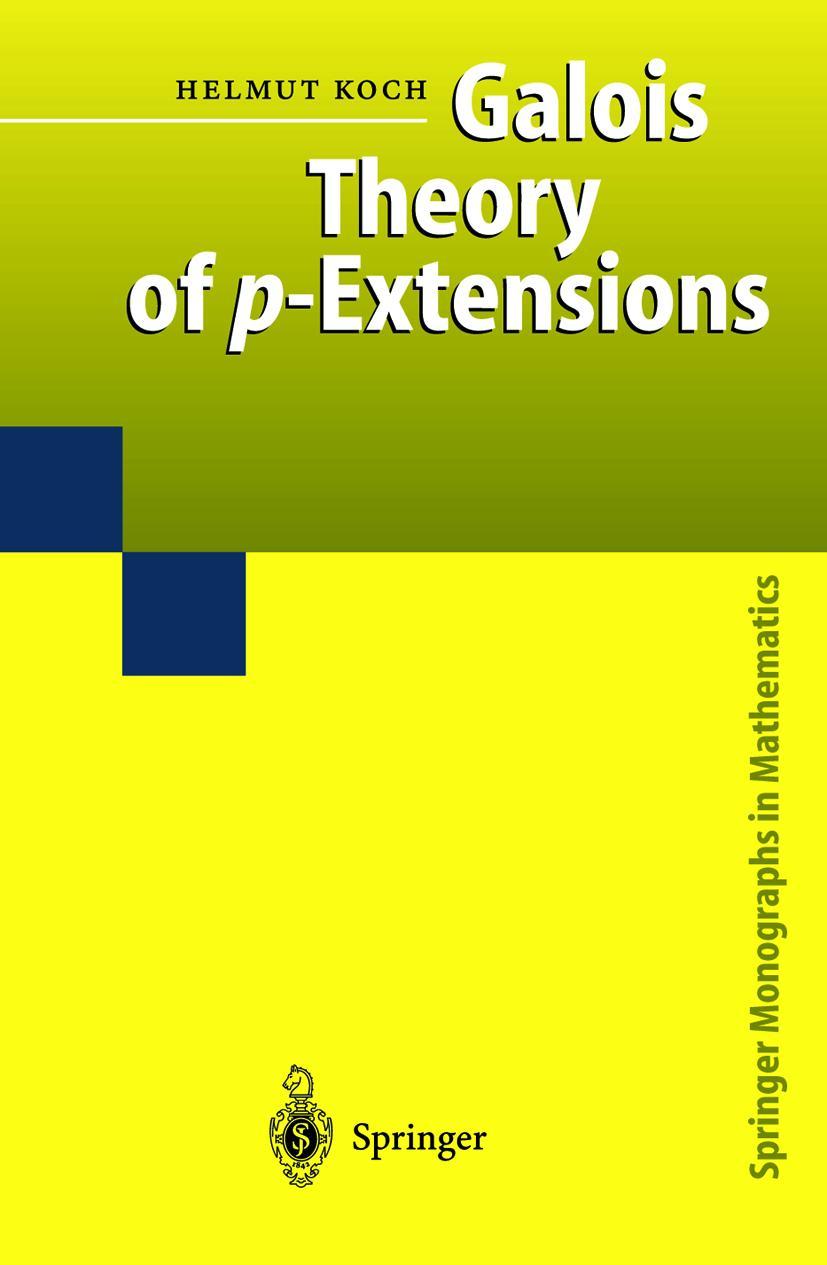 Vorderes Coverbild Galois Theory of p-Extensions