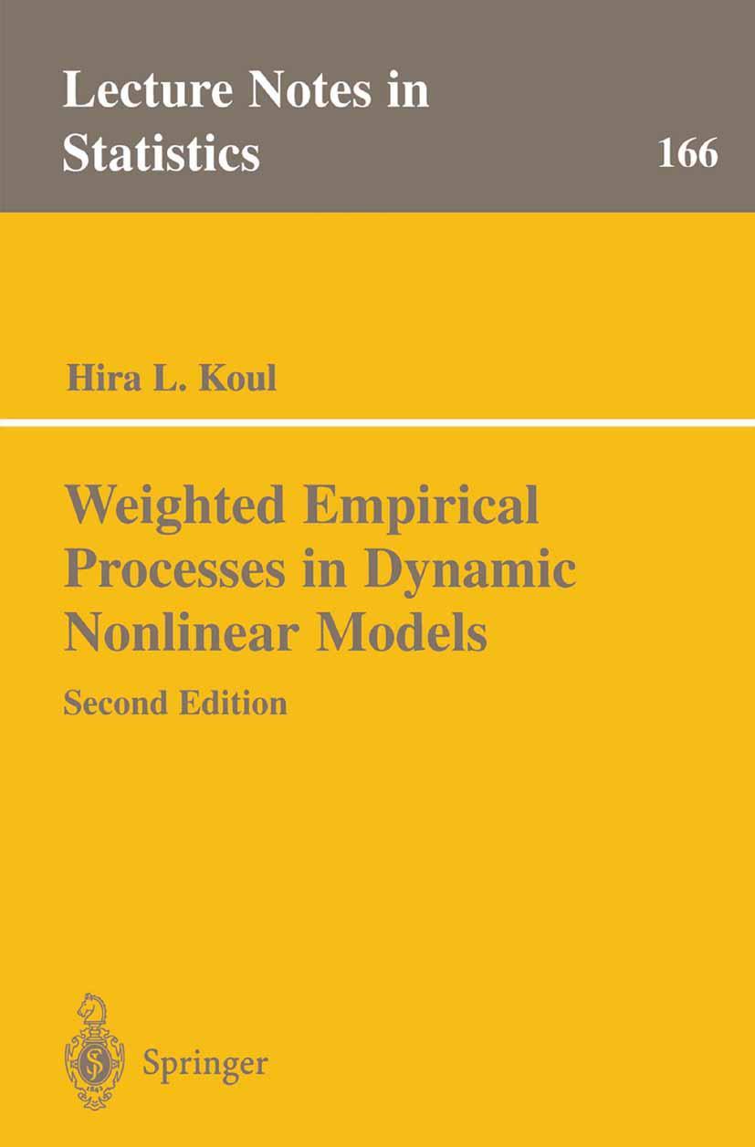 Vorderes Coverbild Weighted Empirical Processes in Dynamic Nonlinear Models