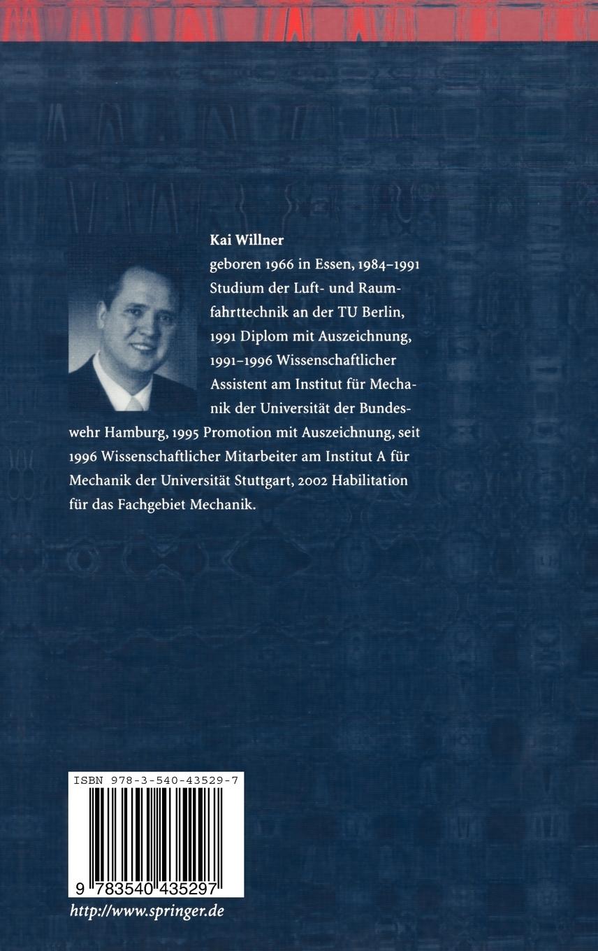 Rückseitencover Kontinuums- und Kontaktmechanik