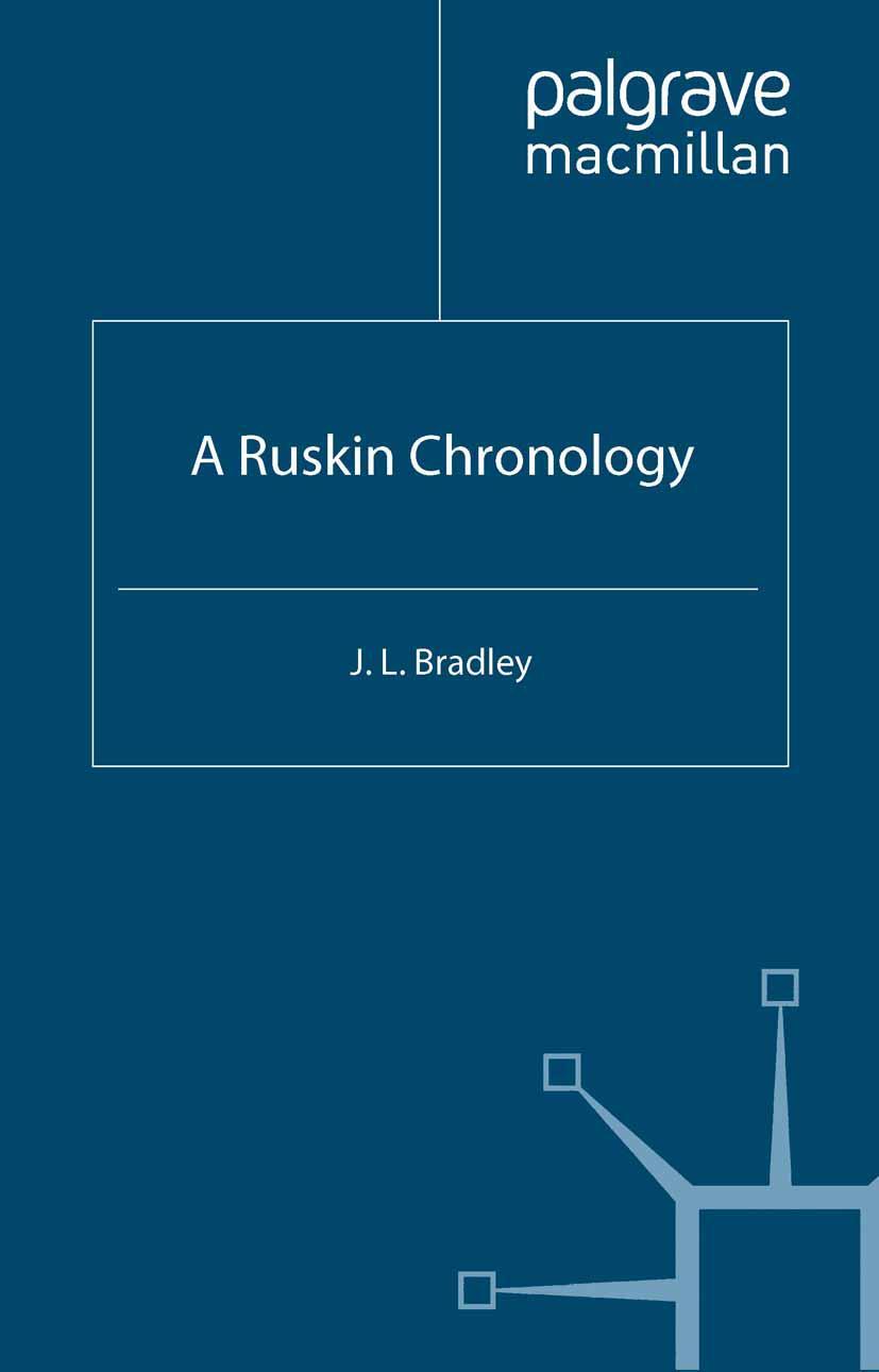 Vorderes Coverbild A Ruskin Chronology