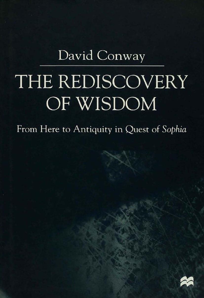 Vorderes Coverbild The Rediscovery of Wisdom