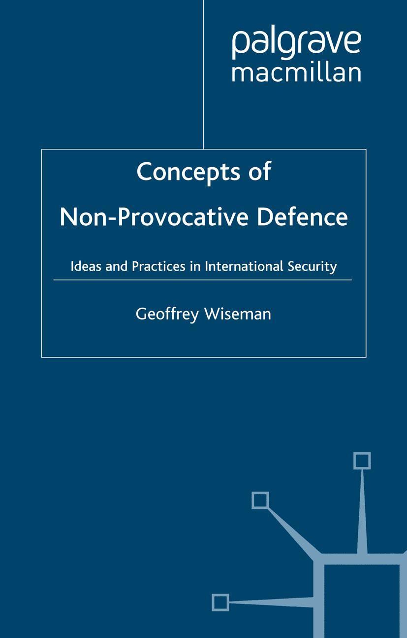 Vorderes Coverbild Concepts of Non-Provocative Defence