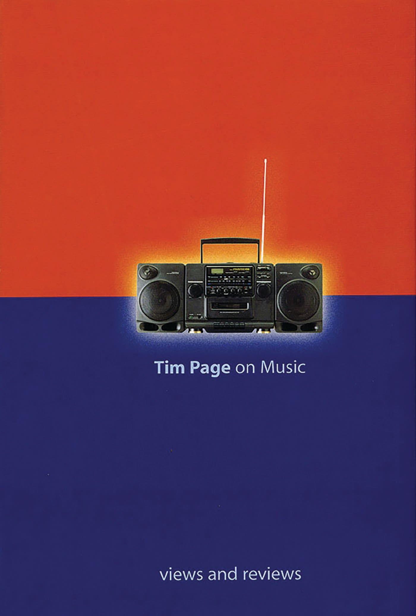 Vorderes Coverbild Tim Page on Music