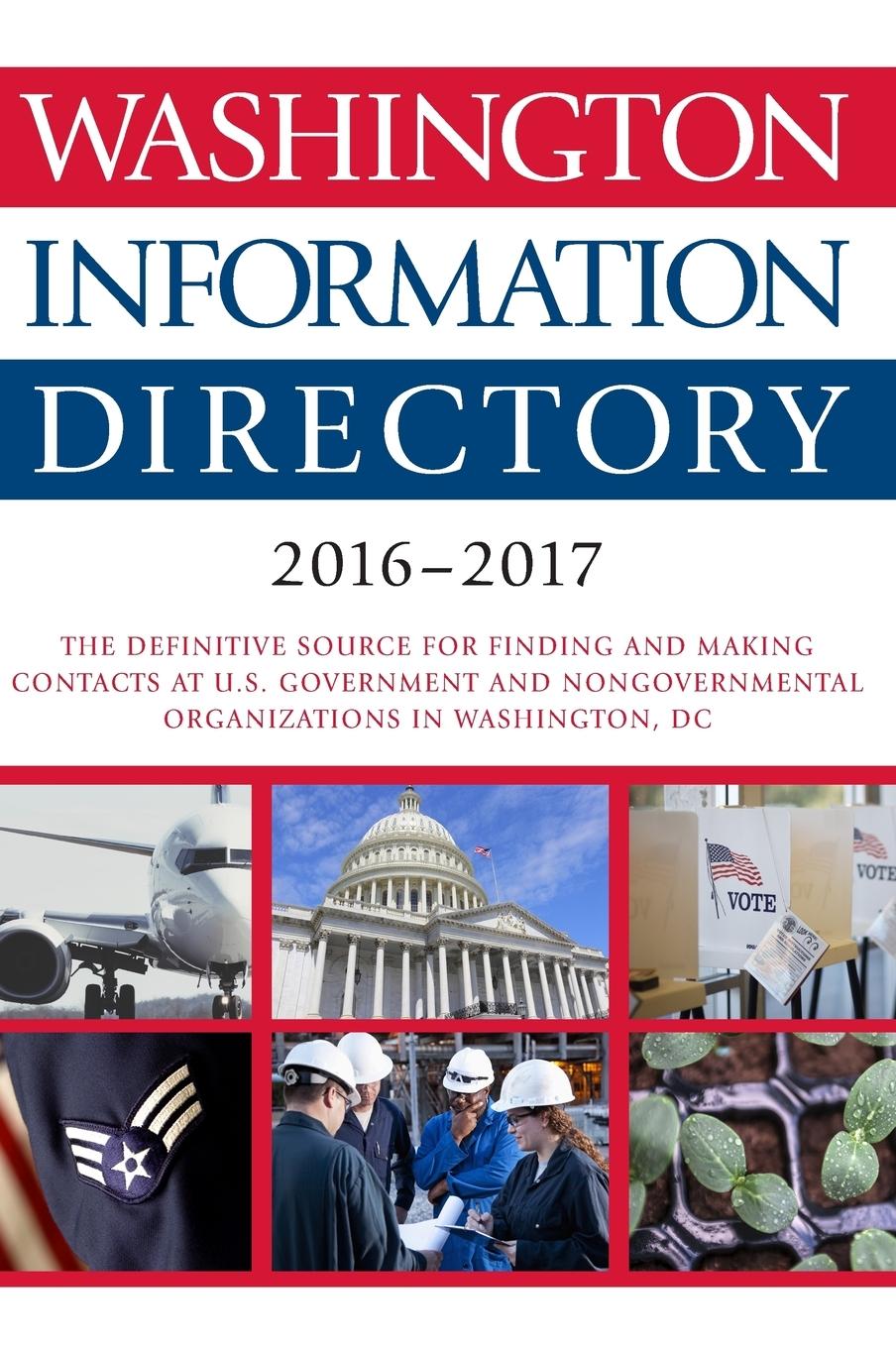 Vorderes Coverbild Washington Information Directory 2016-2017