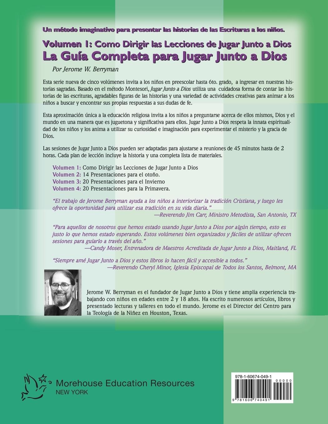 Rückseitencover Jugar Junto a Dios Volumen 1 / Godly Play Volume 1