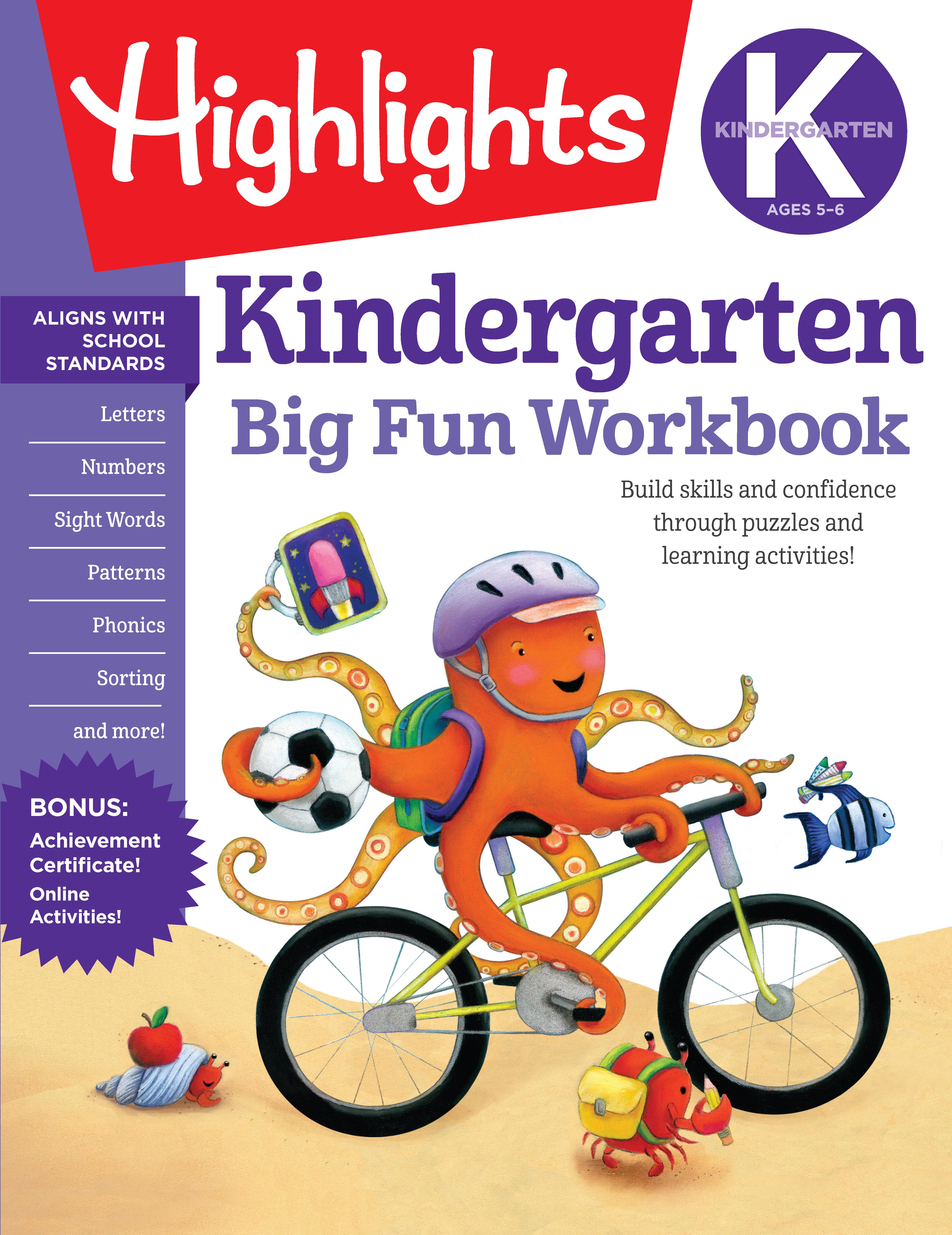 Vorderes Coverbild Kindergarten Big Fun Workbook